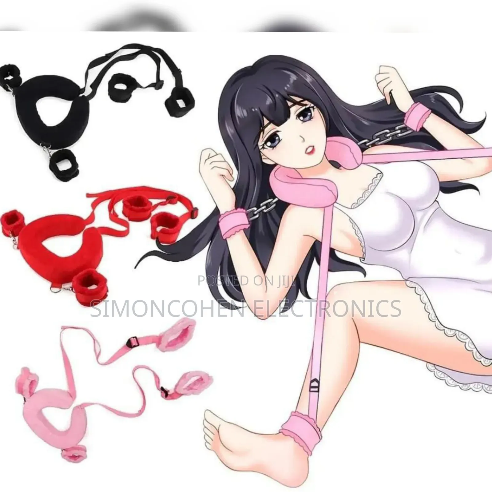 Style Sutra Comfortable Cuffs With Neck Pillow Sex Kit