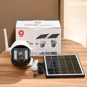 4g Solar Camera With Smooth 360- Degree Pan Tilt and Night Vision
