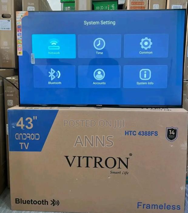 Youtube Netflix Vitron 43 Inch Android Tv - thumbnail 2