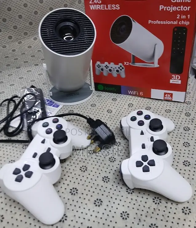 Smart Android Mini Projector Hy300 Pro Mini Home Theater Game Console