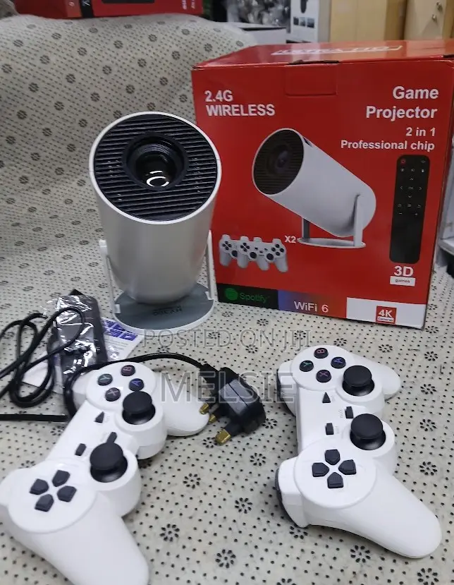 Smart Android Mini Projector Hy300 Pro Mini Home Theater Game Console