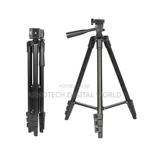 Multipurpose Phone /Camera Tripod Stand Holder + Clip - thumbnail 2