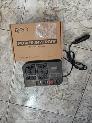 Premium 300w Car Power Inverter – Dual Ac Outlet + 4 Usb Ports