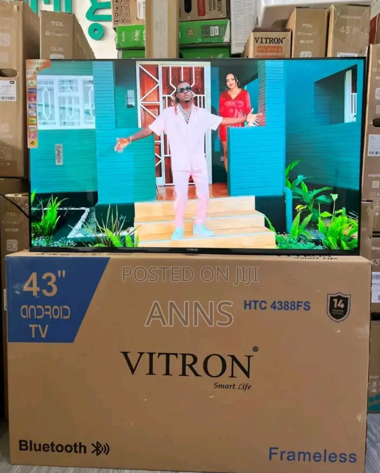 Smart Android Vitron 43 Inch Television