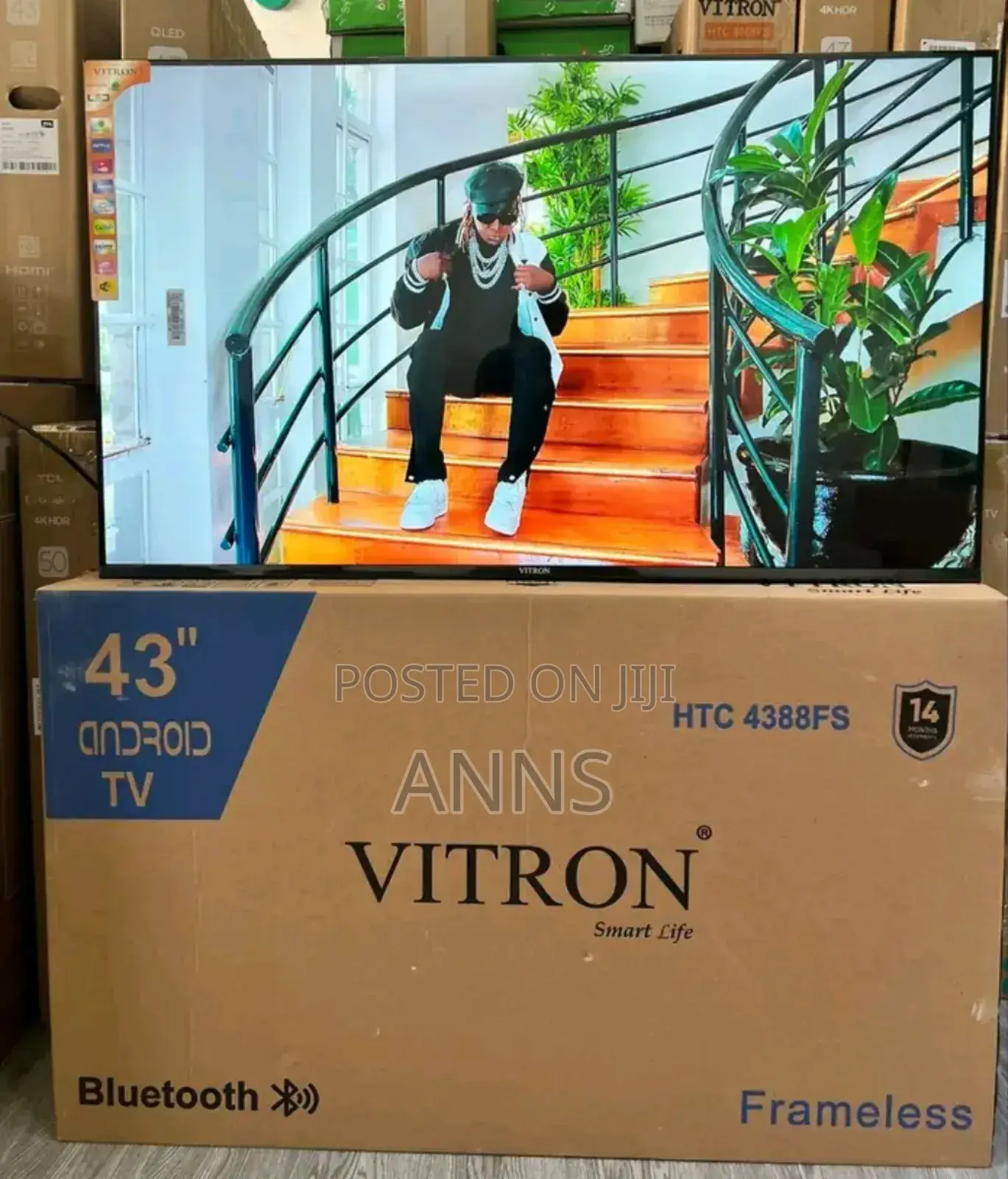 Smart Android Vitron 43 Inch Television