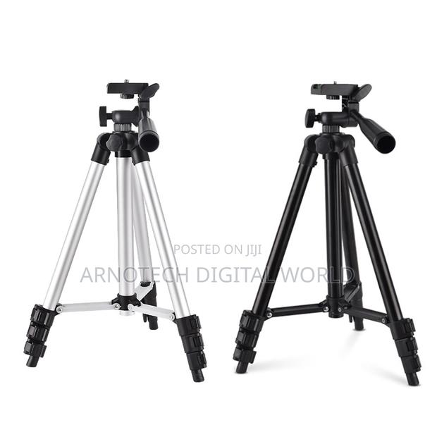 Portable Camera/Phone Tripod With 3way Head Tripod With Remote Control - main view