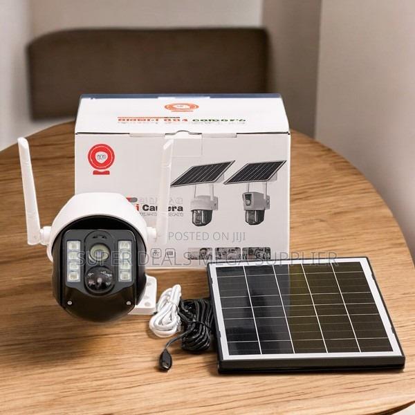 4g Solar Camera With Remote Pan Tilt Monitoring and Audio Recording
