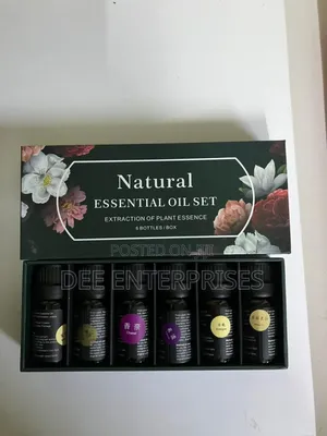 Natural Essential Oil Set of 6 Pieces(10ml Each Bottle)