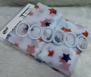 Flowered Shower Curtains Size 1.8 by 2 M