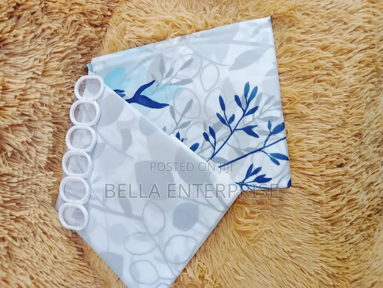 Flowered Shower Curtains Size 1.8 by 2 M