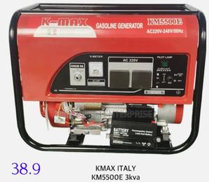 Kmax Italy Petrol Generator 5kva Keystart (Petrol) Best - thumbnail 2