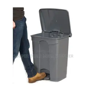Homes, Office and Hotels 30l Hard Plastic Step Pedal Waste Garbage Bin