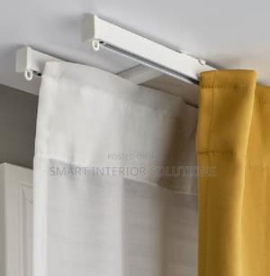 Simple Straight Curtain Rail for Home Windows - main view