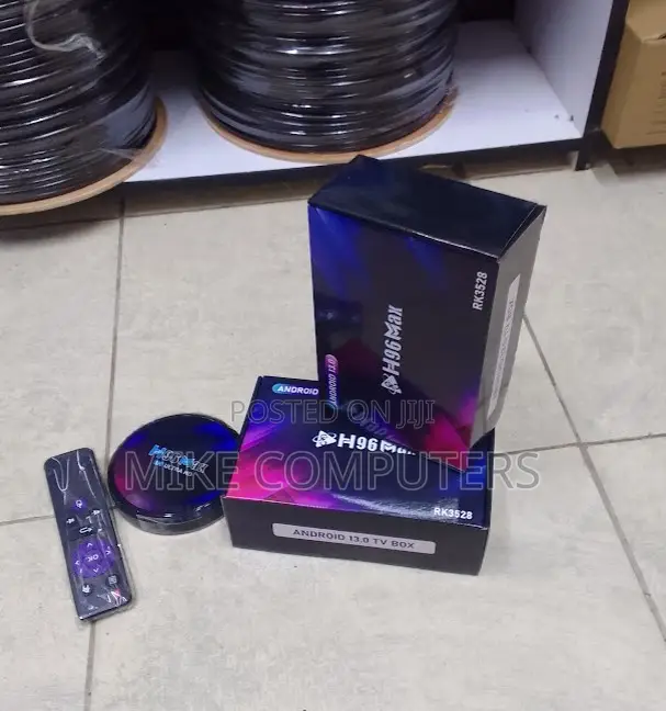 H96 Max Tv Box 4gb/32gb Android 13 Stocked