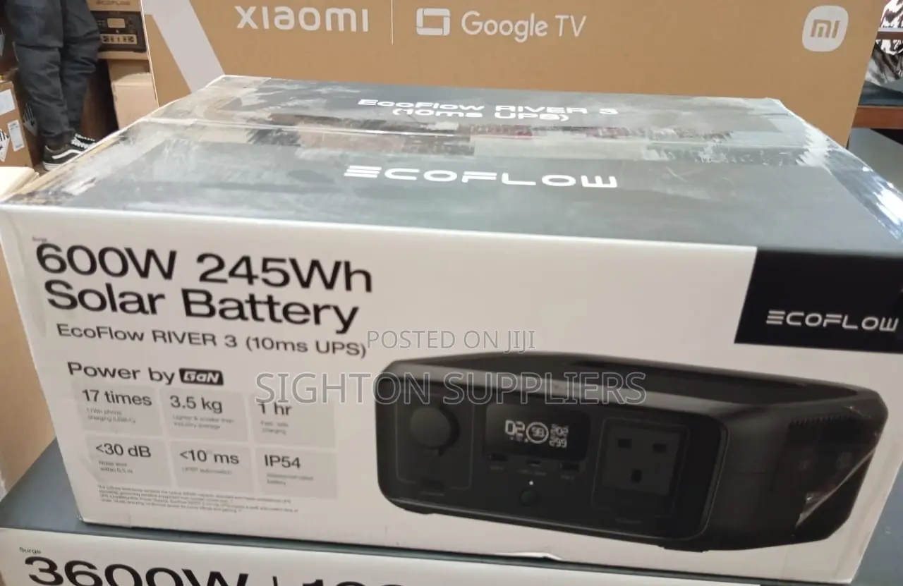 Ecoflow River 3 Portable Power Station (245wh, 300w, 10ms Ups)