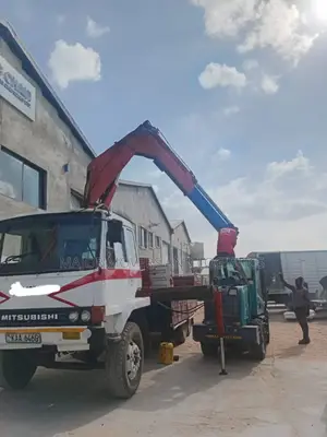 Transit Trucks With Lifting Cranes Are Readily Available for Jobs