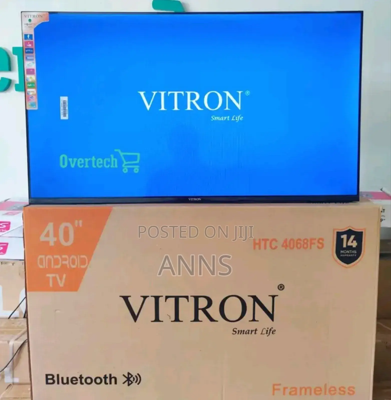 Bluetooth Enabled Vitron 40 Inch Android Tv