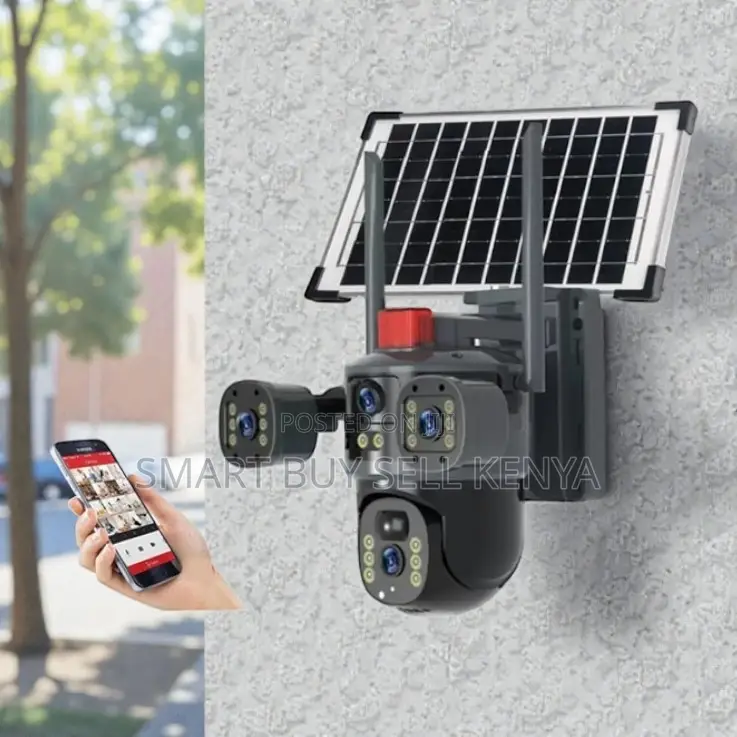 Built-in Microphone Multiple Lens 4g PTZ Outdoor Security Camera