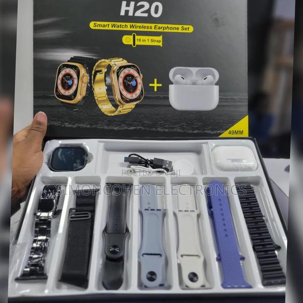 H20 Ultra Max Suit Smart Watch  10in1 Strap - main view
