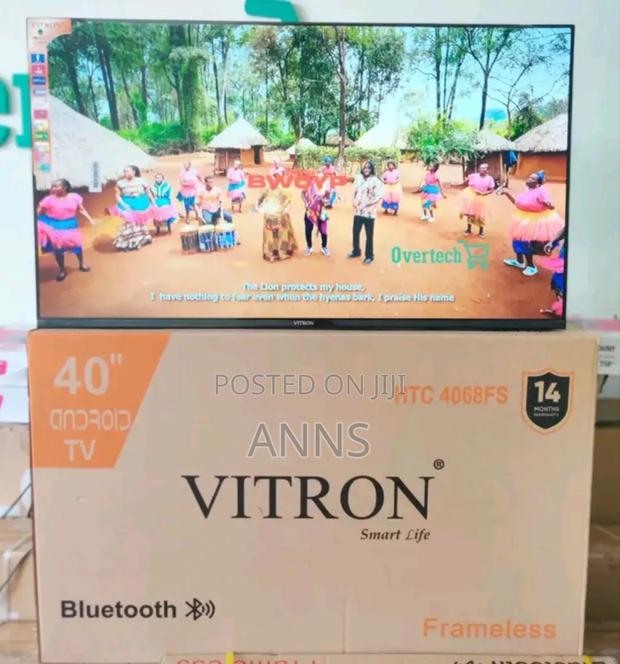 With Warranty 40 Inch Vitron Television