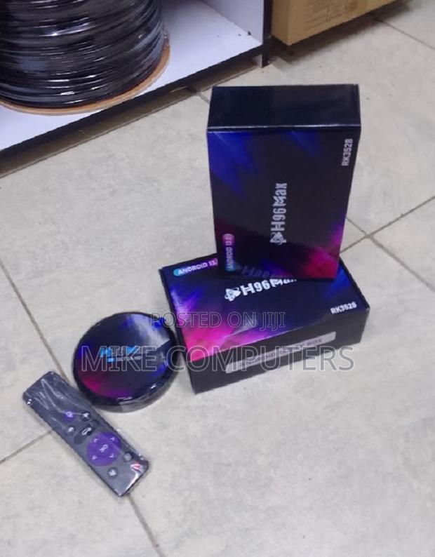 Android Tv Box 13.0 4gb 32gb, H96 Max Android Box Rk3528 Quad-Core - thumbnail 3