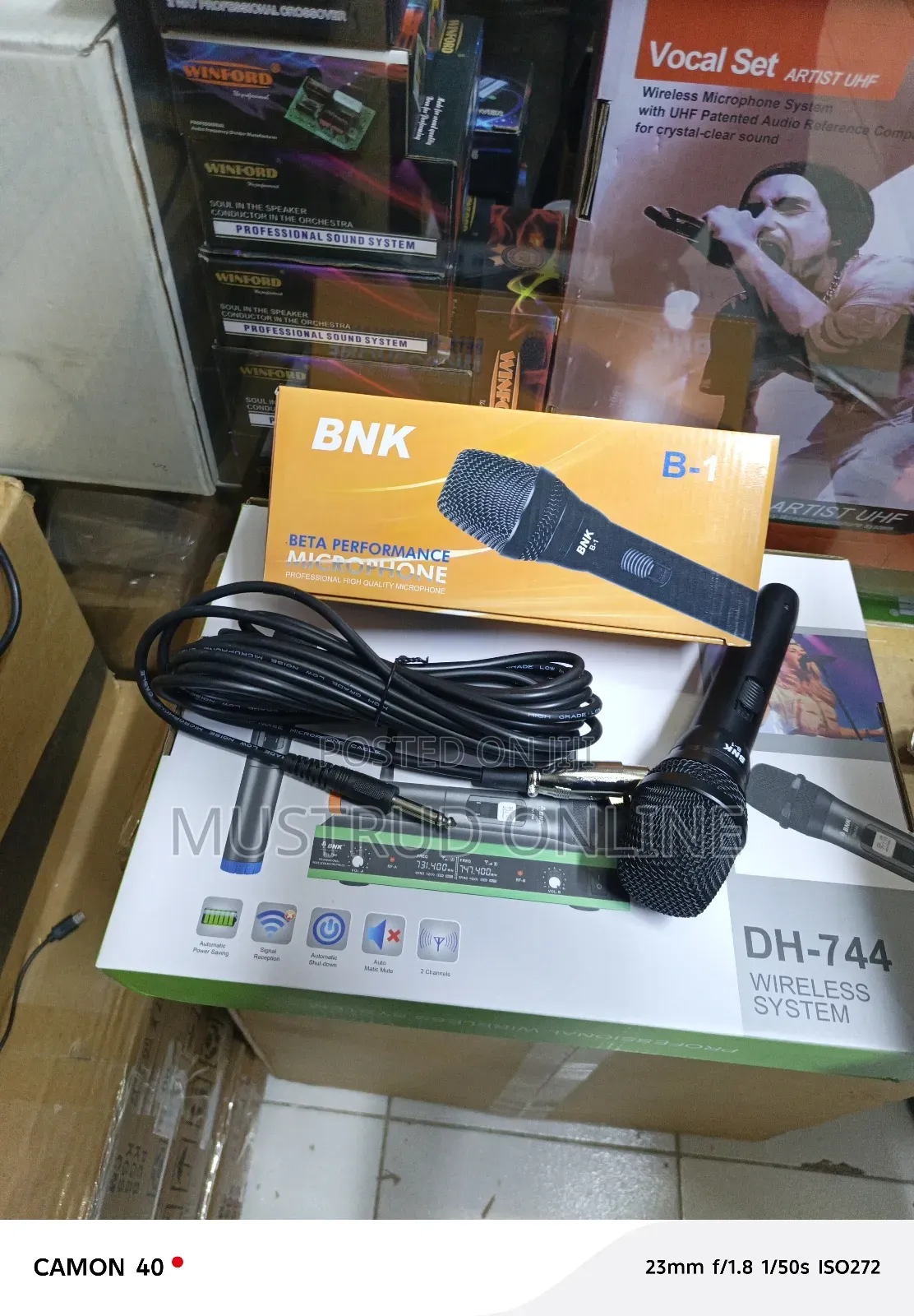 High Quality B-1 Wired Microphone