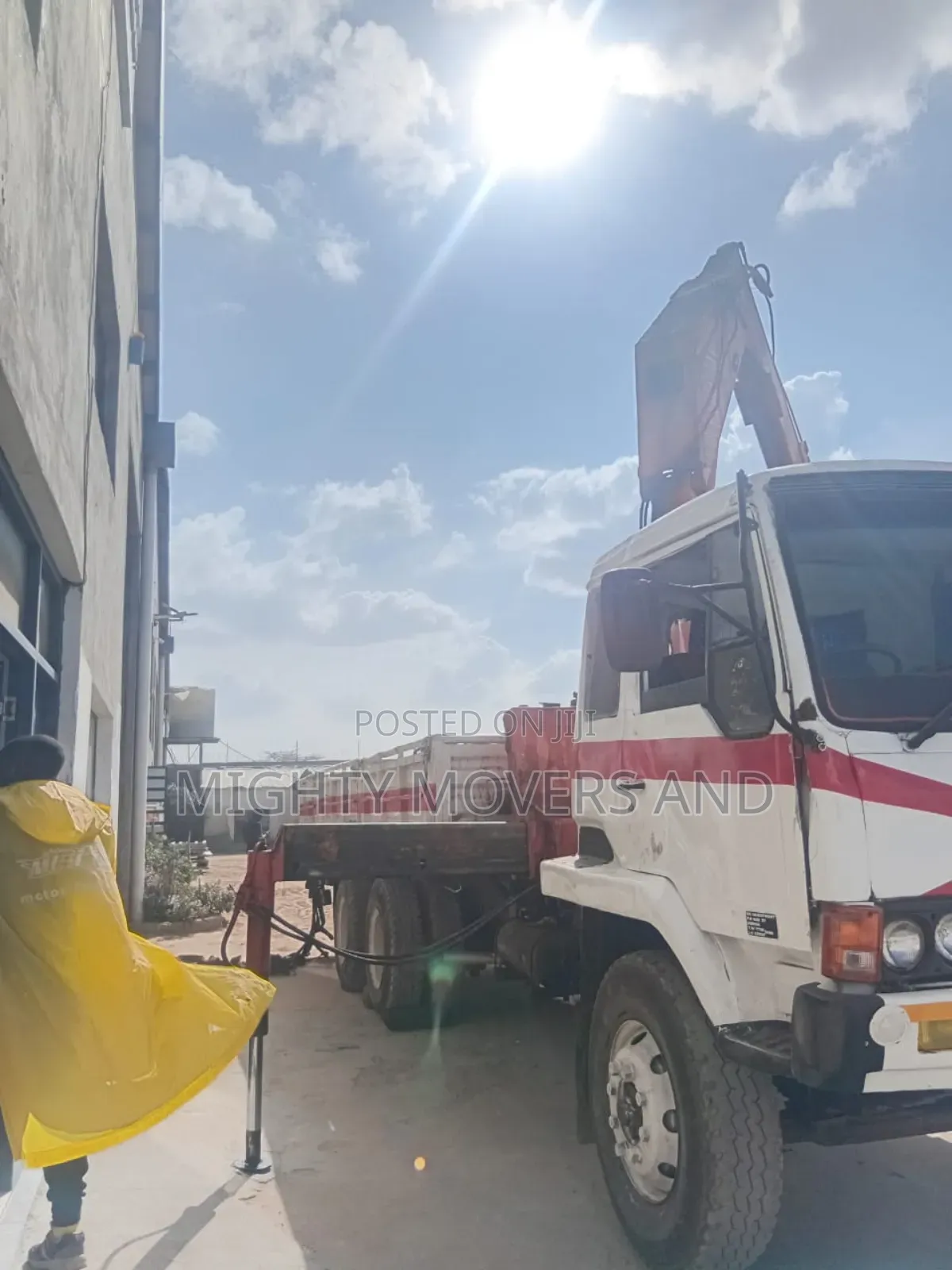 Transit Trucks/Lorries With Lifting Cranes Are Readily Available