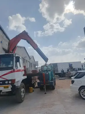 Transit Trucks/Lorries With Lifting Cranes Are Readily Available