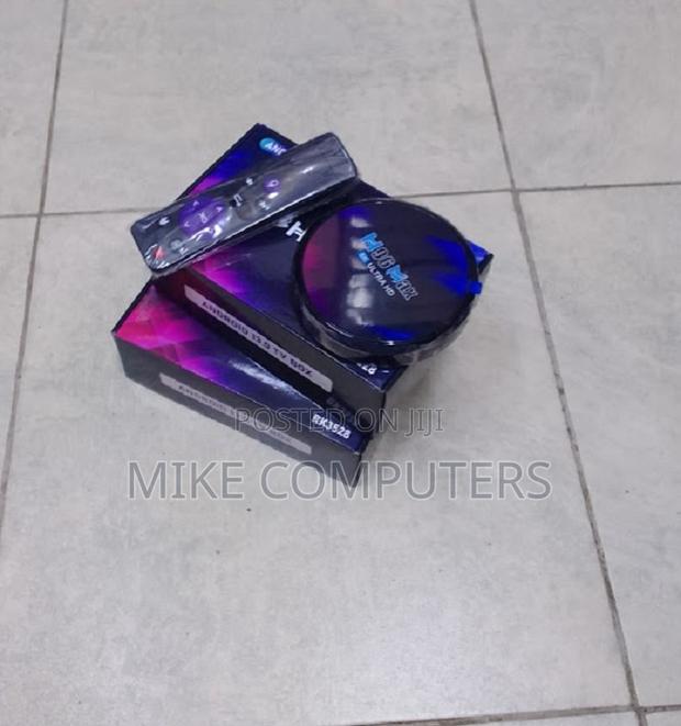 H96 Max Android Tv Box 4gb Ram, 32gb Storage-- Black - main view