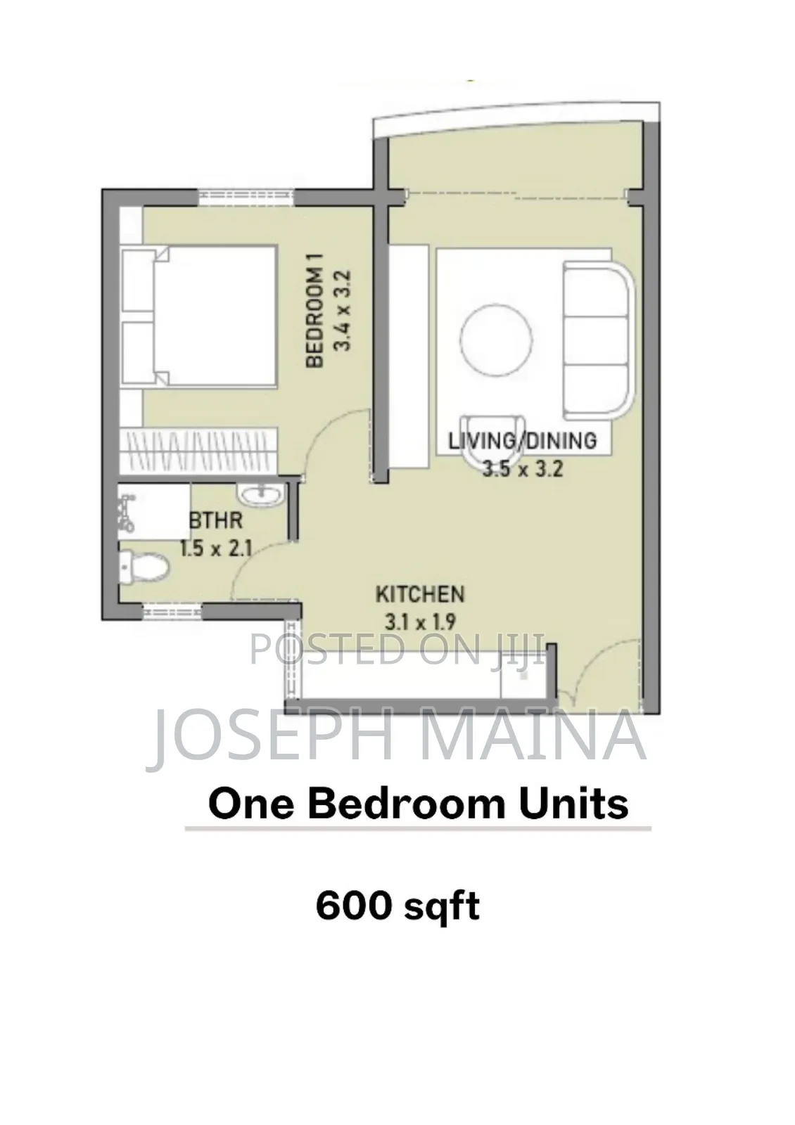 1,2 N 3 BDRM Apartment in Sea View, Mtwapa for Sale