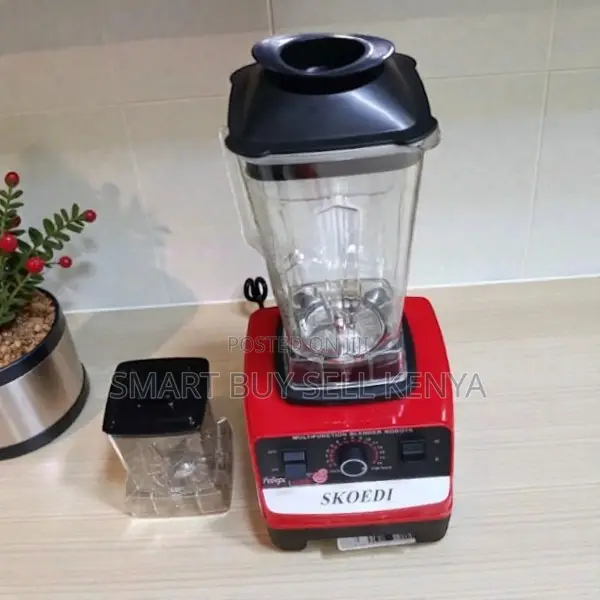 Skoedi Multi-Purpose Blender With Grinder Cup and Variable Speed