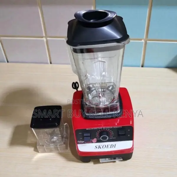 Skoedi Kitchen Blender With Large Capacity Jar and Safety Lock