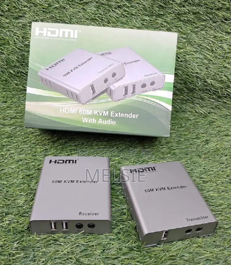Usb Hdmi 60m KVM Extender With Audio 60 Meters Over a Single Cat6/5e