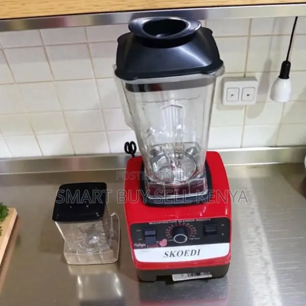 Skoedi Professional Kitchen Blender With Grinder Large Jar