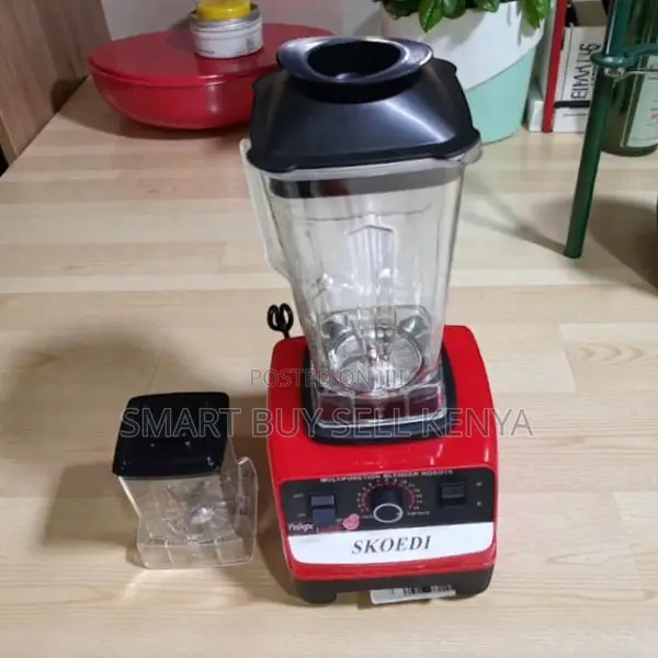 Skoedi Smoothie Blender With Powerful Motor and Grinder Cup