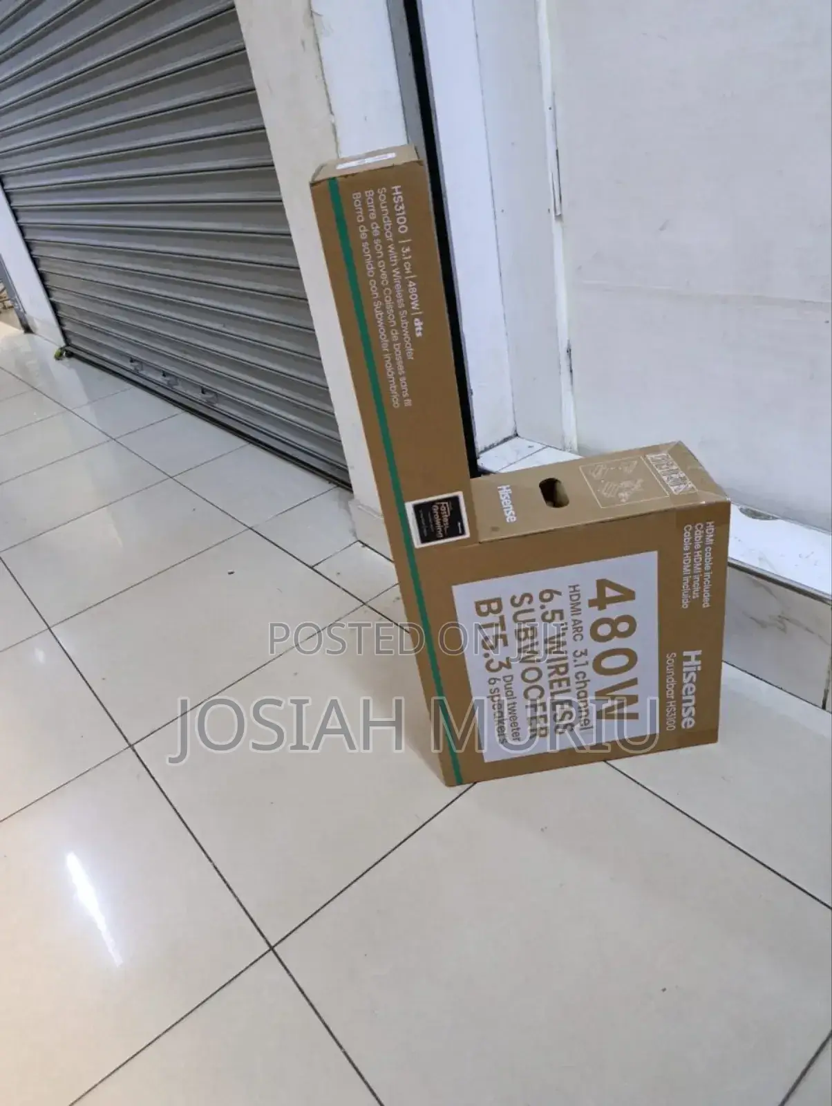 Hisense 480w 3.1ch Subwoofer – Home Theater Ready