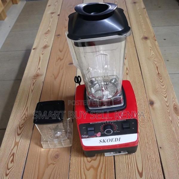 Skoedi Electric Kitchen Blender With Grinder and Safety Features