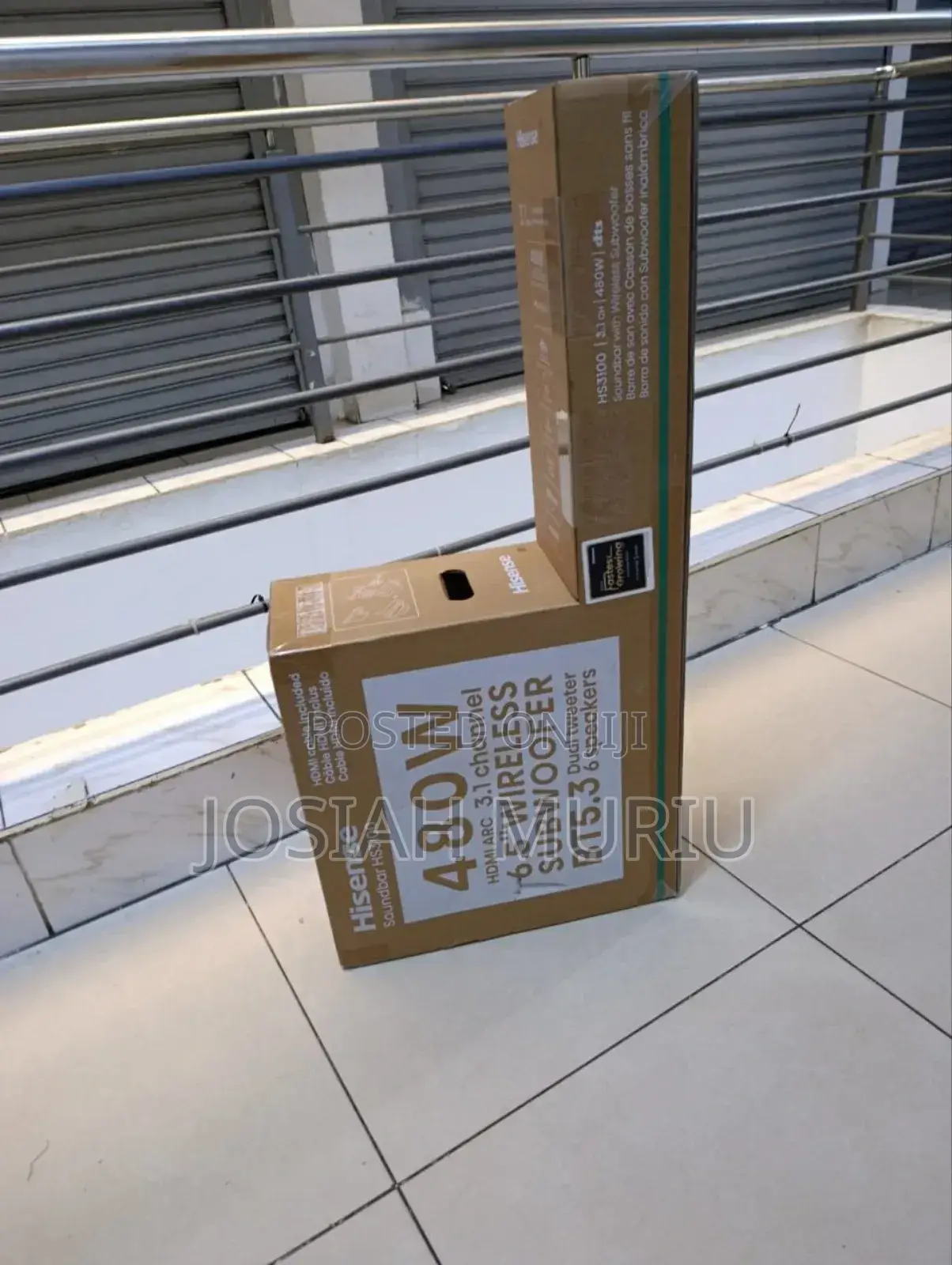 Hisense 3.1 Channel Subwoofer 480w – Deep Bass Clear Sound