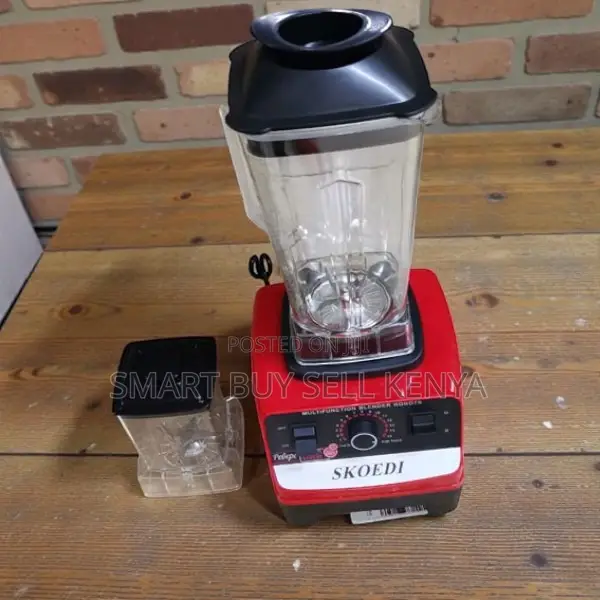Skoedi Heavy Duty Blender for Home Use With Grinder Cup