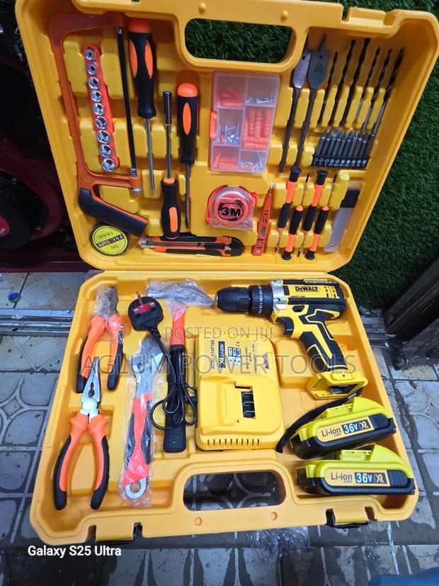 Cordless Drill Dewalt Toolset 36v - main view