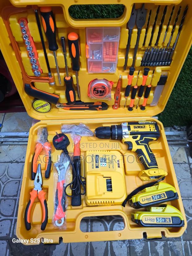 Cordless Drill Dewalt Toolset 36v - thumbnail 3