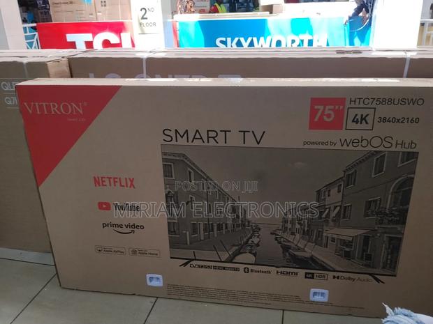 Vitron 75 Inch Webos Uhd Smart Tv - main view