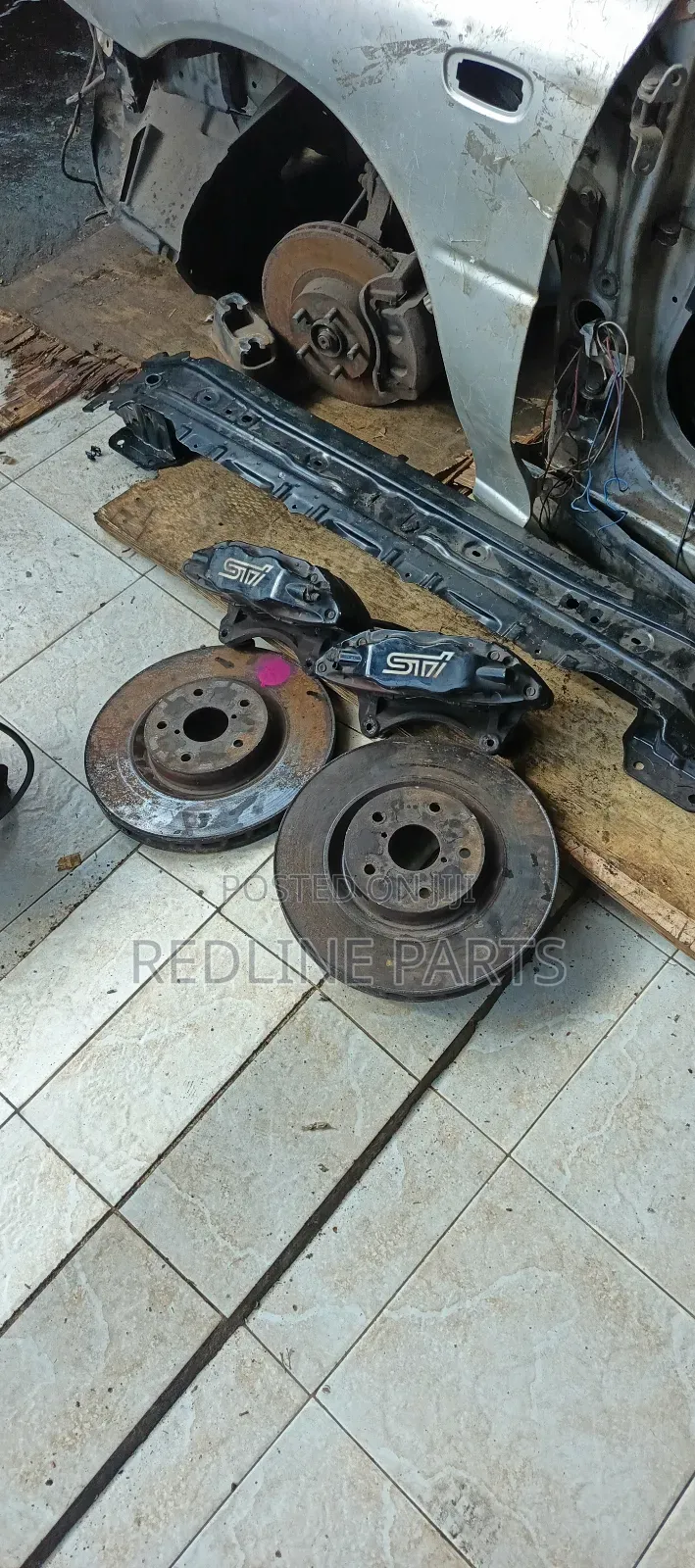 Subaru Front Brembo Brakes