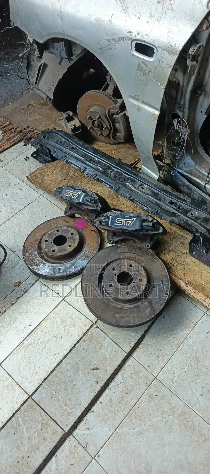 Subaru Front Brembo Brakes
