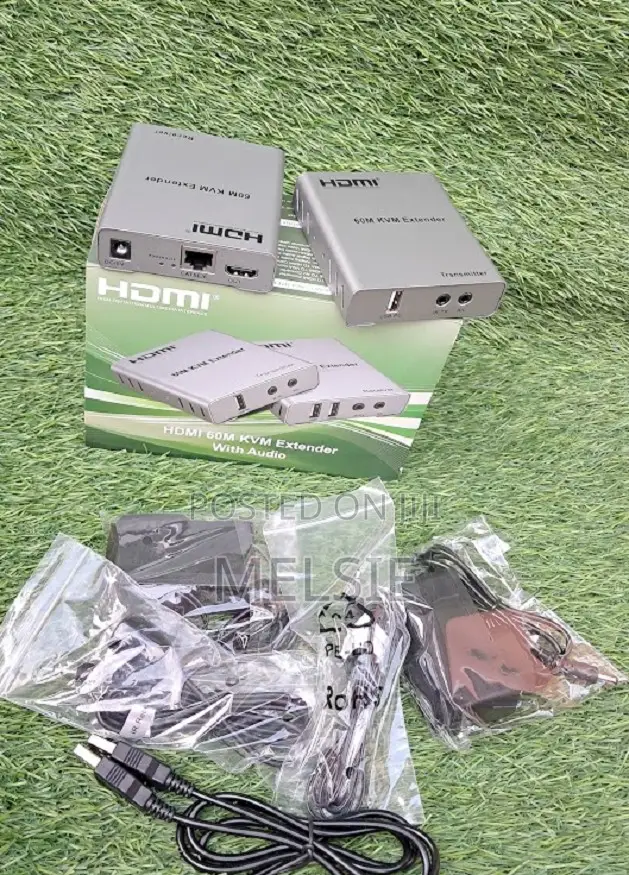 Hdmi 60 Meters KVM Extender Plug and Play Multi-System Compatibility