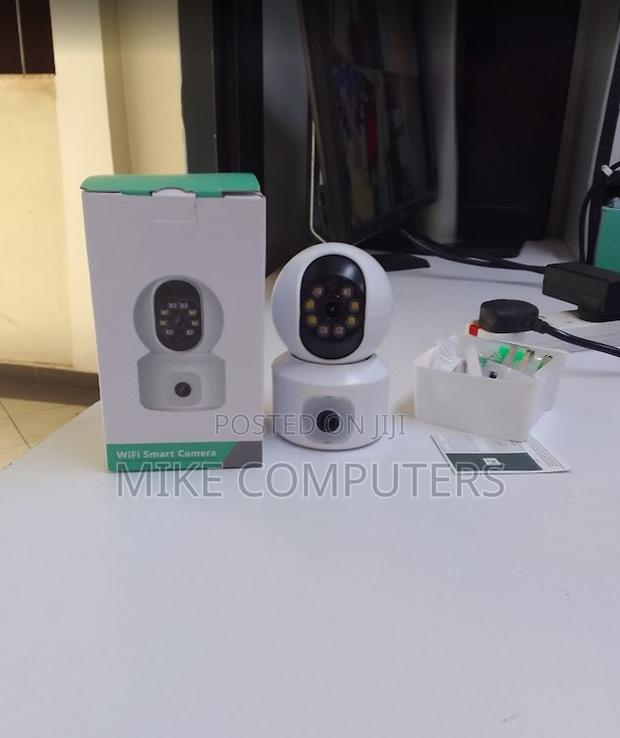 Dual Lens Security Camera, 1080p 4mp Camera 360°Ptz - main view