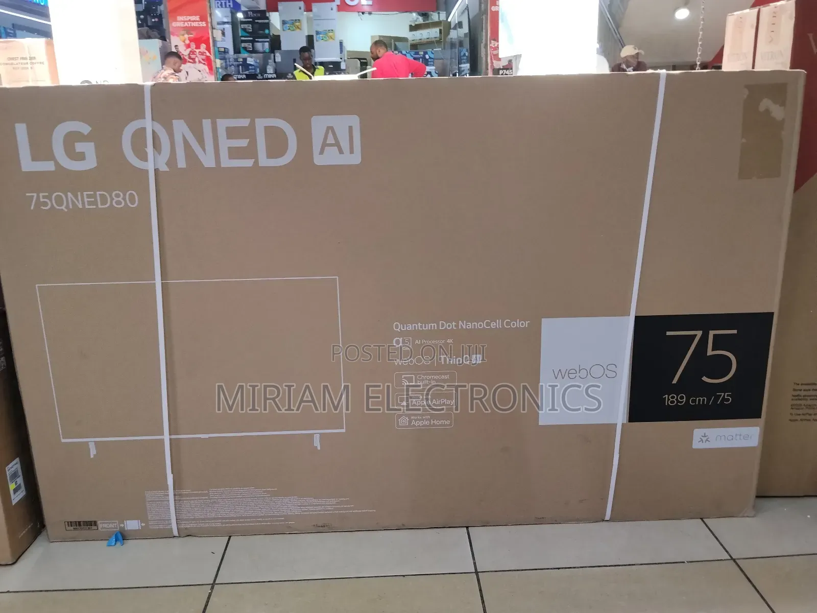 Lg 65" Qned80t Qned Tv Smart Tv