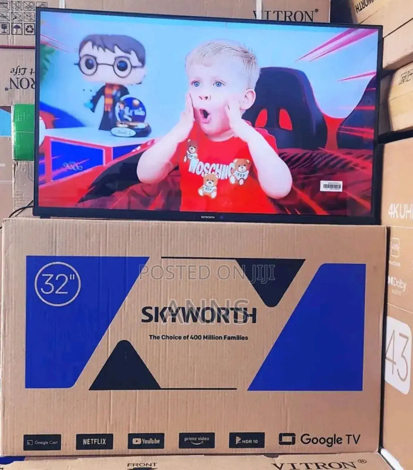 Frameless 32 Inch Smart Tv