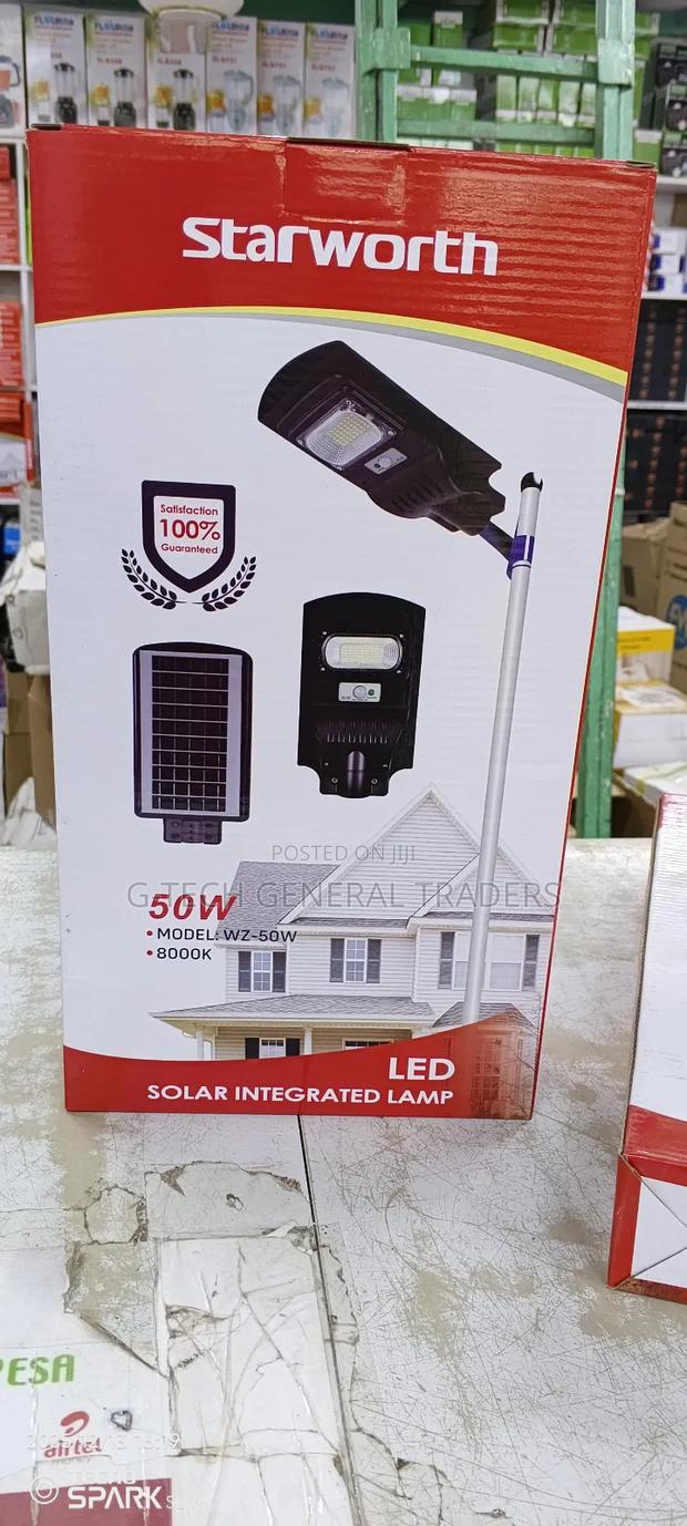 Solar Integrated All Weathered Street Light System 50w - thumbnail 2