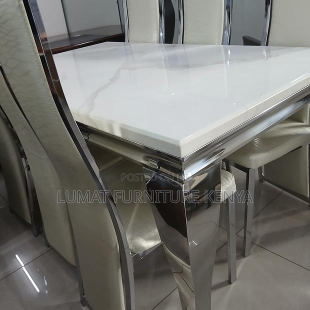 Home Dining Table With Chairs - thumbnail 2
